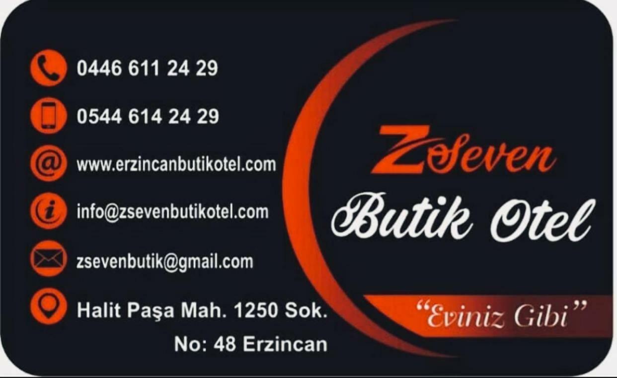 Zseven Butik Otel Эрзинджан Экстерьер фото
